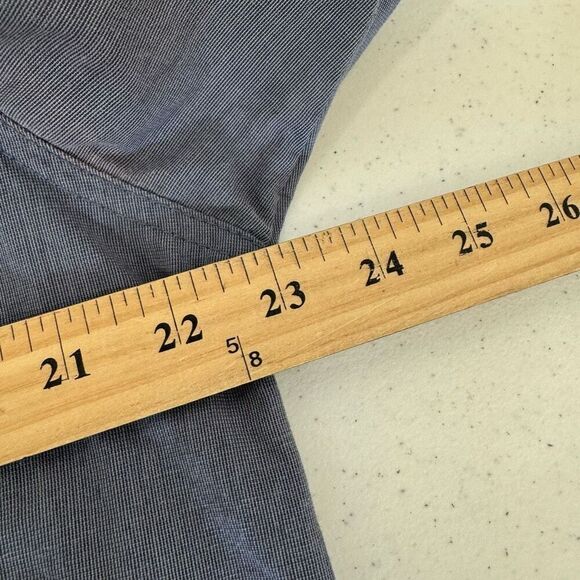 Columbia Grey Button Up Shirt Solid Print Mens Size Large Outdoors - Picture 9 of 11